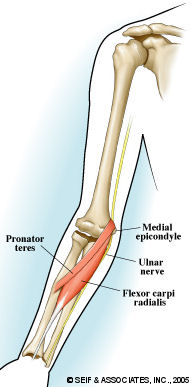 Pitchers elbow injuries