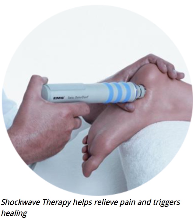 shockwave therapy can help